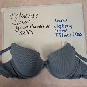 Victoria's Secret Ribbed Demi T-Shirt Bra - Slate Blue